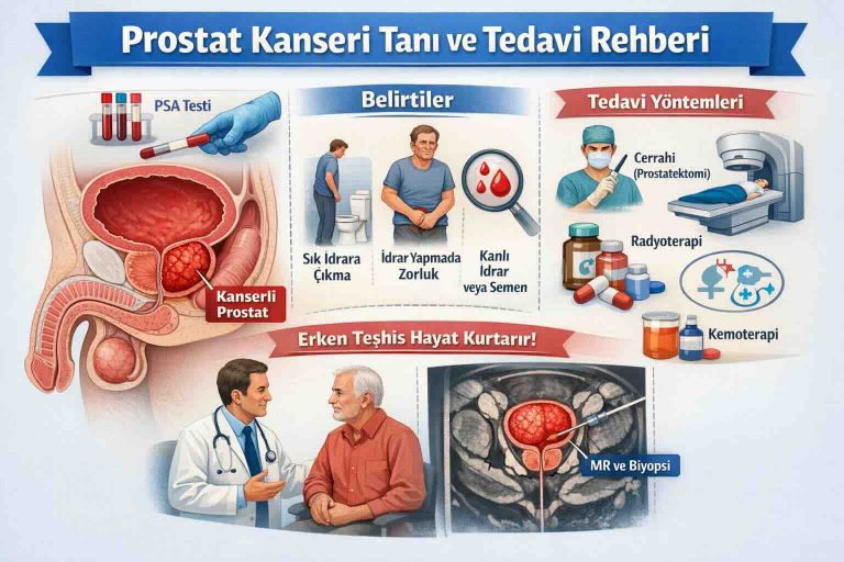 Prostat kanseri tanı ve tedavi rehberi