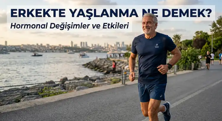yaşlanan erkek