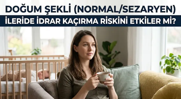 normal doğum sonrası idrar kaçırma