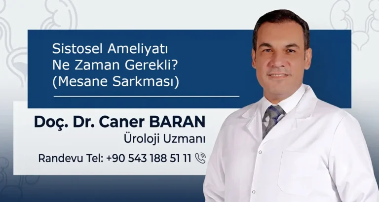 sistosel ameliyatı