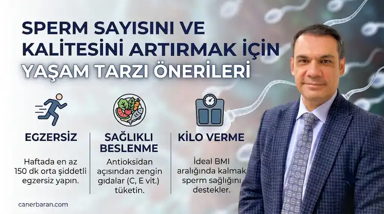 sperm sayısı nasıl artırılır caner baran
